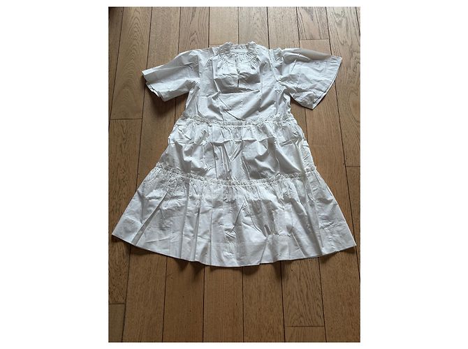 Vestido Sea New York de algodón blanco Multicolor - vista 2