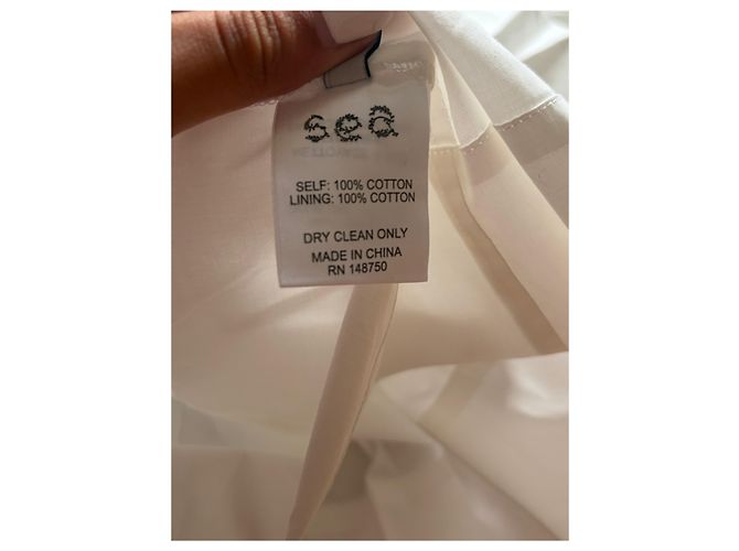 Vestido Sea New York de algodón blanco Multicolor - vista 3