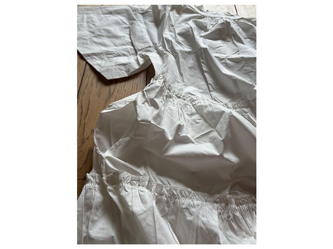 Vestido Sea New York de algodón blanco Multicolor - vista 5