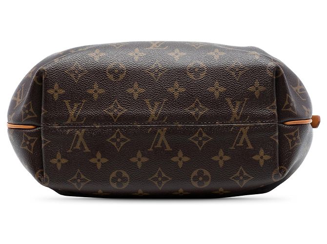Borsa Satchel Louis Vuitton Monogram Turenne PM Marrone - vista 3