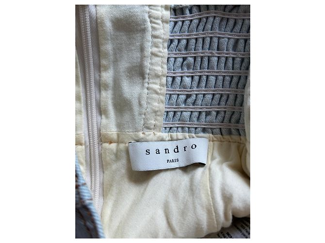 Abito Sandro Multicolore in Cotone - vista 4