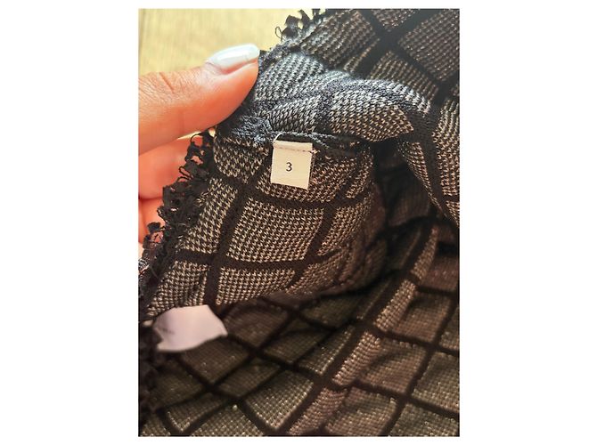 Pull Sandro Noir en Polyamide Multicolore - vue 4