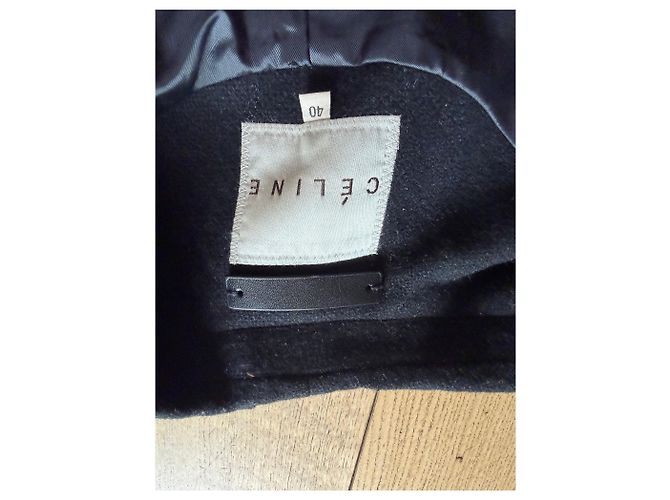 Céline Wool Jacket Black Multiple colors - view 3