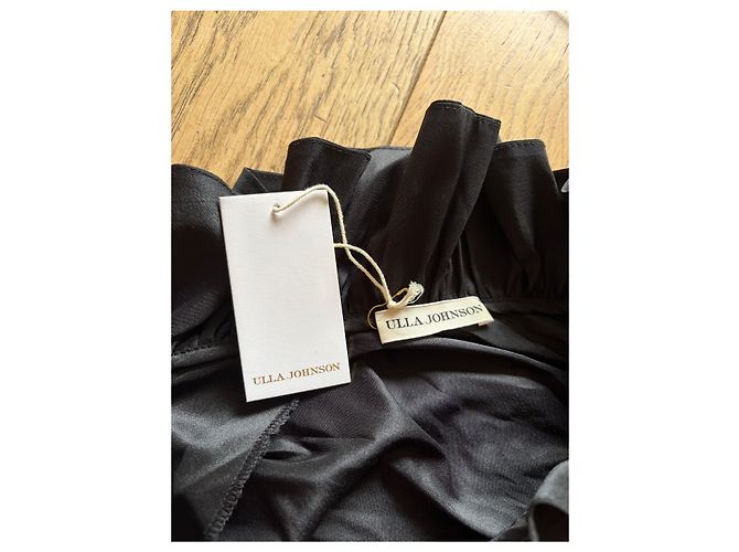 Ulla Johnson Kleid schwarz aus Polyester Mehrfarben - Ansicht 3