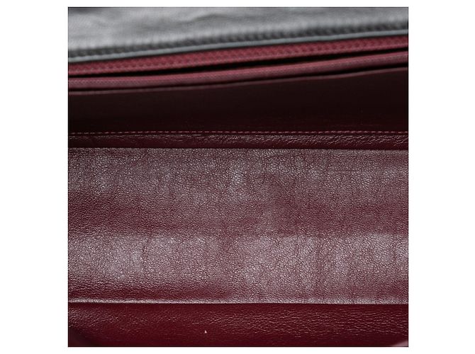 Borsa a tracolla Chanel Jumbo Classic Single Flap in pelle di agnello nera Nero - vista 4