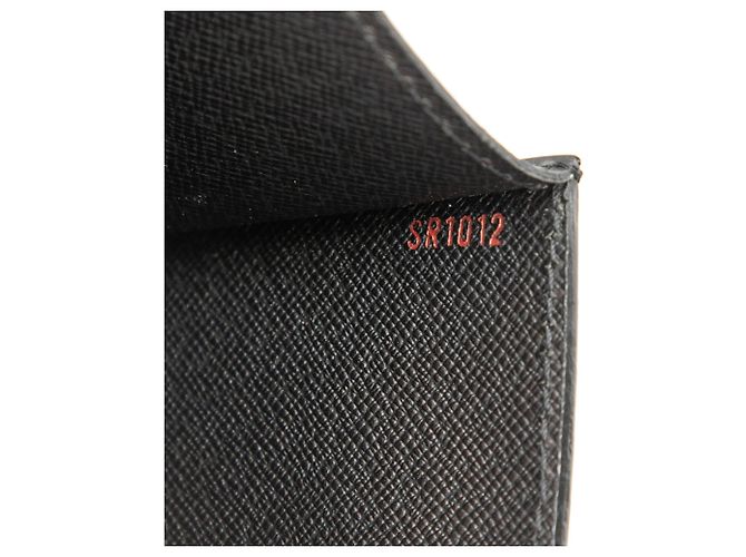 Borsa Satchel Louis Vuitton Epi Monceau 28 Nera Nero - vista 6