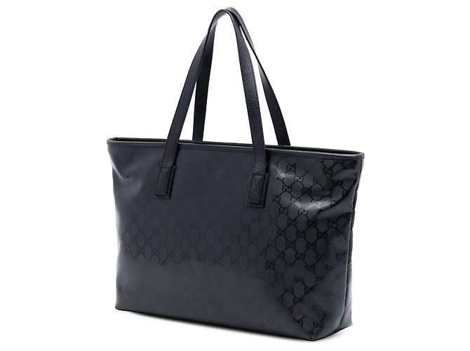 Tote Gucci Medium GG Stampata Nera Nero - vista 2