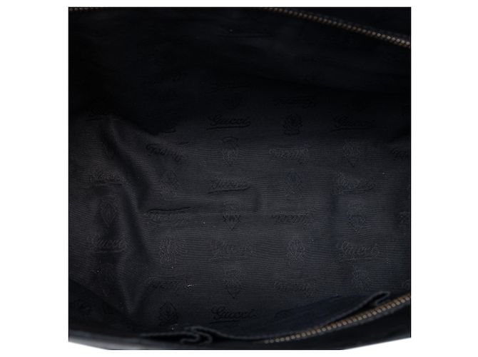 Tote Gucci Medium GG Stampata Nera Nero - vista 4