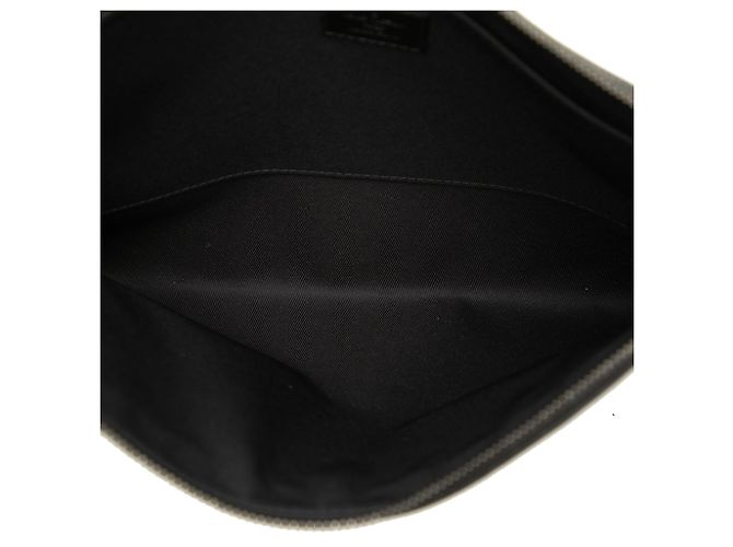 Borsa a Pochette GM Louis Vuitton Monogram Eclipse Discovery Nera Nero - vista 4