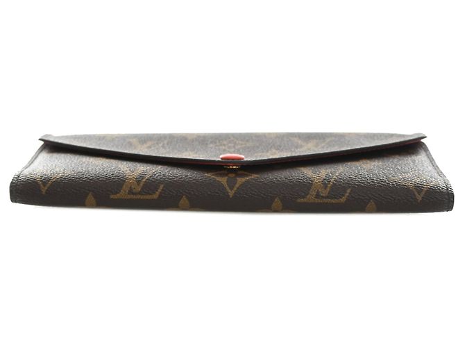 Cartera larga Louis Vuitton Monogram Josephine marrón Castaño - vista 3