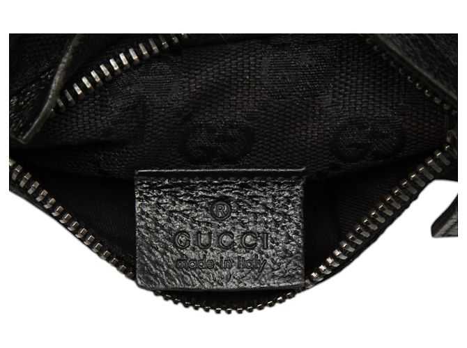 Borsa cintura Gucci GG Canvas con doppia tasca, nera Nero - vista 5