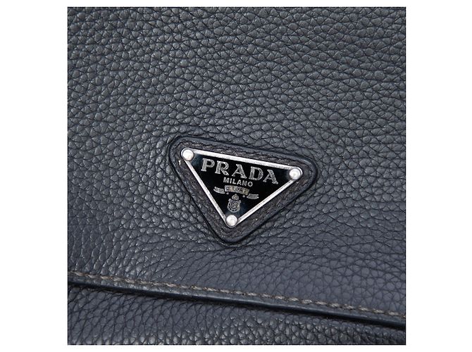 Clutch Prada Vitello Daino nera Nero - vista 5