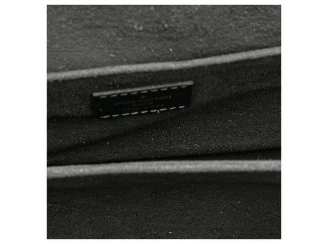 Borsa Louis Vuitton Monogram Jacquard Since 1854 Pochette Metis Nera Nero - vista 4