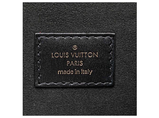 Borsa Louis Vuitton Monogram Jacquard Since 1854 Pochette Metis Nera Nero - vista 5