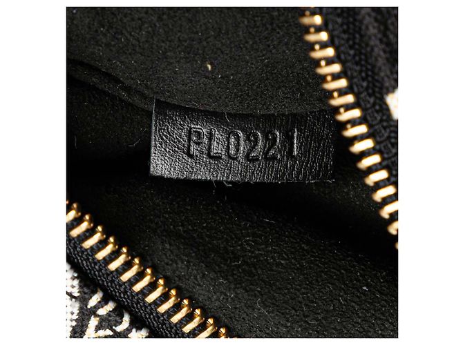 Borsa Louis Vuitton Monogram Jacquard Since 1854 Pochette Metis Nera Nero - vista 6