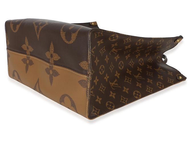 Louis Vuitton Reverse Monogram Canvas Onthego GM Marrone - vista 6