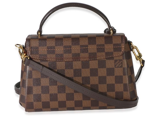 Louis Vuitton Damier Ebene Canvas Croisette Marrone - vista 2