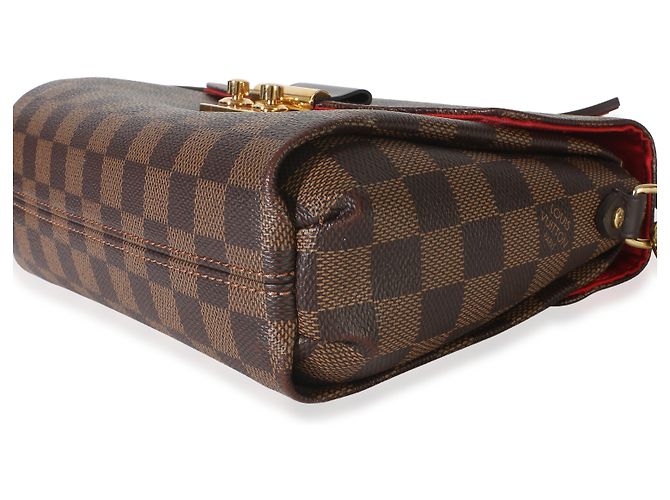 Louis Vuitton Damier Ebene Canvas Croisette Marrone - vista 6