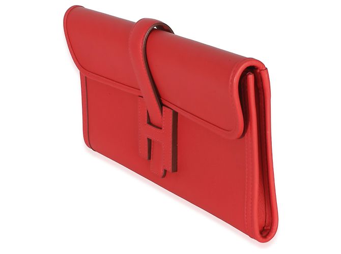 Hermès Rouge Tomate Evercolor Jige Elan 29 Rosso - vista 3