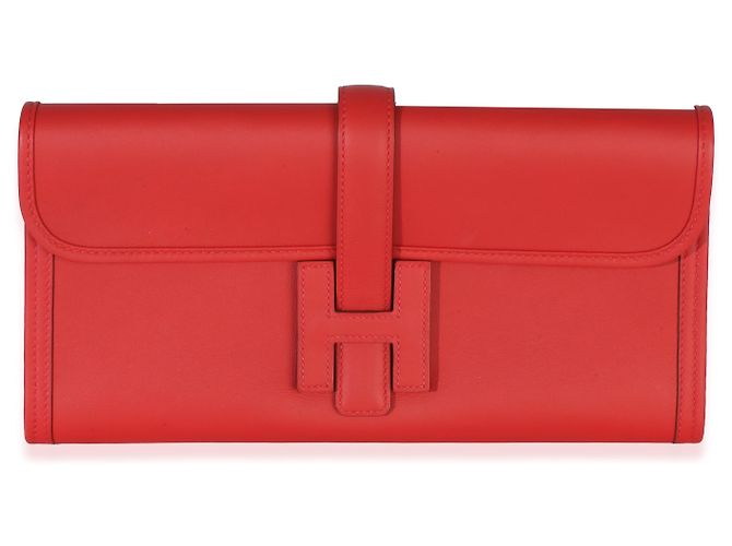 Hermès Rouge Tomate Evercolor Jige Elan 29 Rosso - vista 8