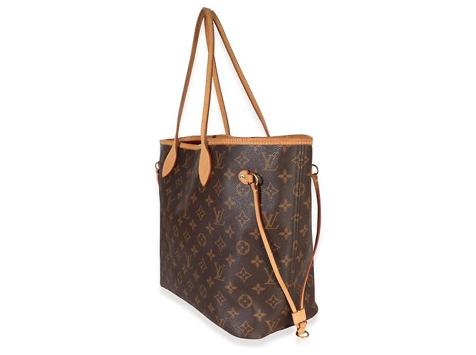 Louis Vuitton Monogram Canvas Neverfull MM Braun - Ansicht 3
