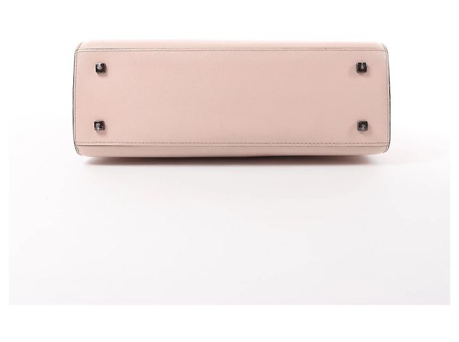 Borsa a mano 2Way Delvaux Tempête MM in pelle Rosa Beige - vista 7