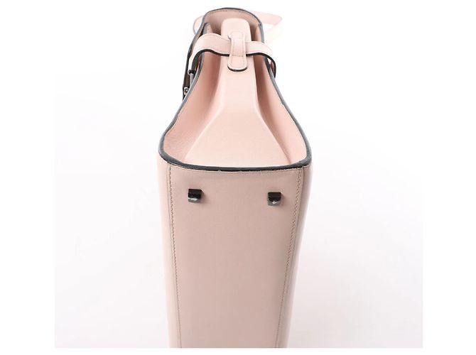 Borsa a mano 2Way Delvaux Tempête MM in pelle Rosa Beige - vista 8