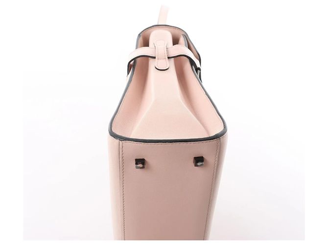 Borsa a mano 2Way Delvaux Tempête MM in pelle Rosa Beige - vista 9