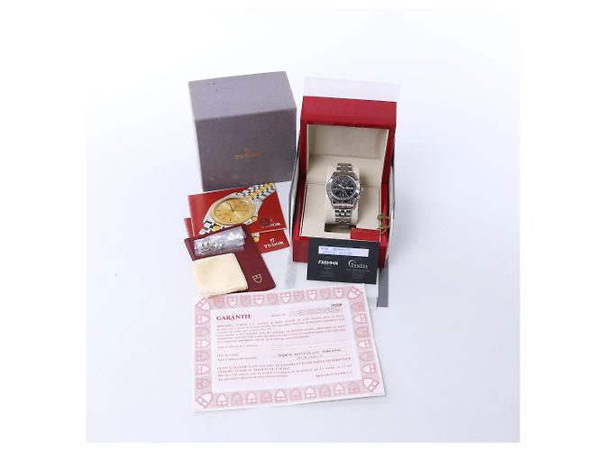 Autre Marque Orologio Tudor Chronautic 79380P 832584 SS AT con quadrante nero - vista 12
