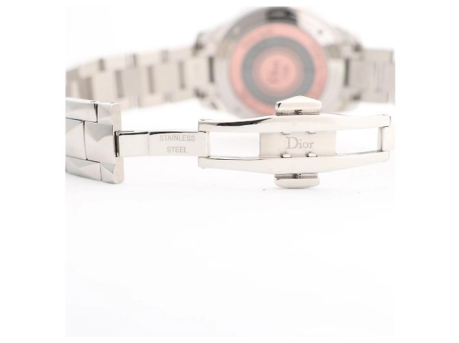 Orologio Dior Montaigne CD152510 FU6977 SS AT con quadrante blu - vista 12