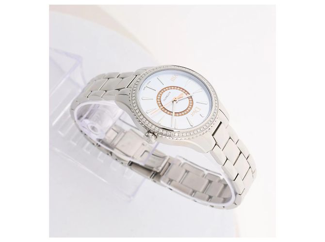 Orologio Dior Montaigne CD152510 FU6977 SS AT con quadrante blu - vista 3