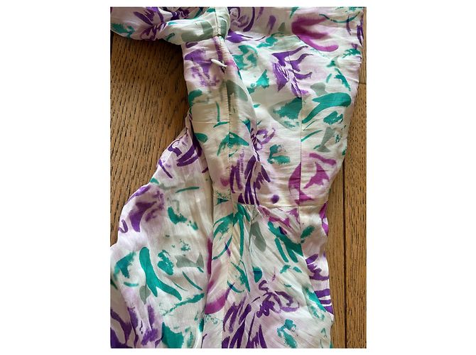 Autre Marque Rixo Kleid Mehrfarbig aus Polyester Mehrfarben - Ansicht 5