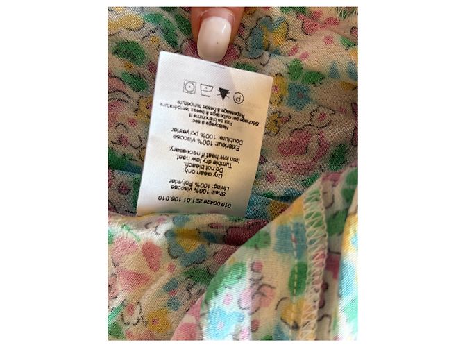 Autre Marque Rixo Kleid Mehrfarbig aus Polyester Mehrfarben - Ansicht 5