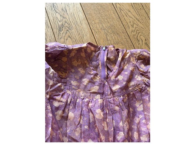 Abito Ulla Johnson in cotone viola Multicolore - vista 4