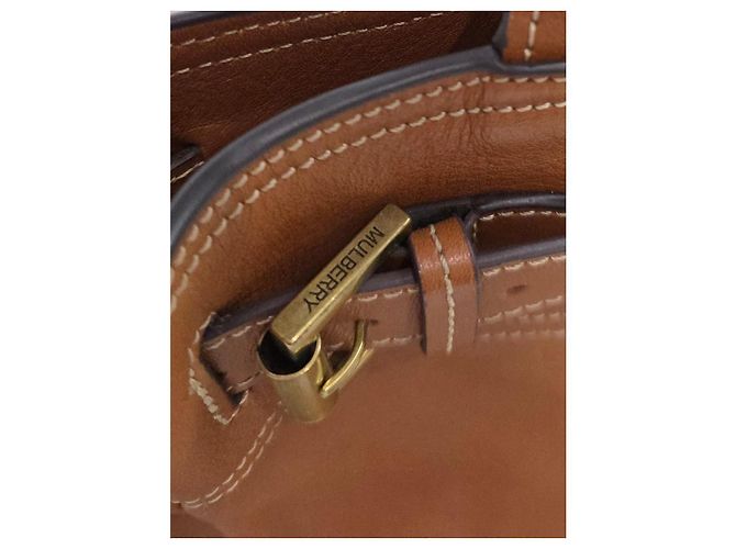 Splendida Borsa Mulberry Marrone - vista 9