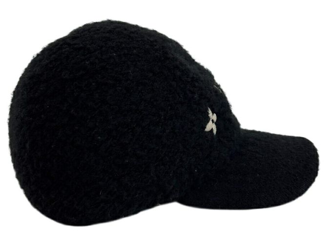 Cappello in pelliccia Louis Vuitton Woolgram Flight Mode Nero - vista 2