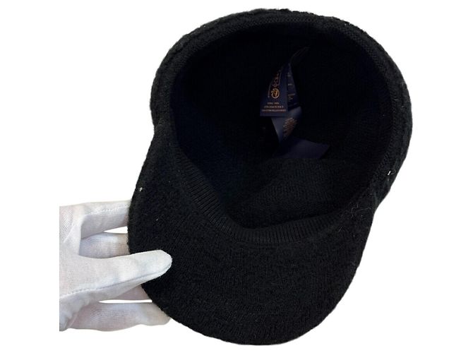 Cappello in pelliccia Louis Vuitton Woolgram Flight Mode Nero - vista 6