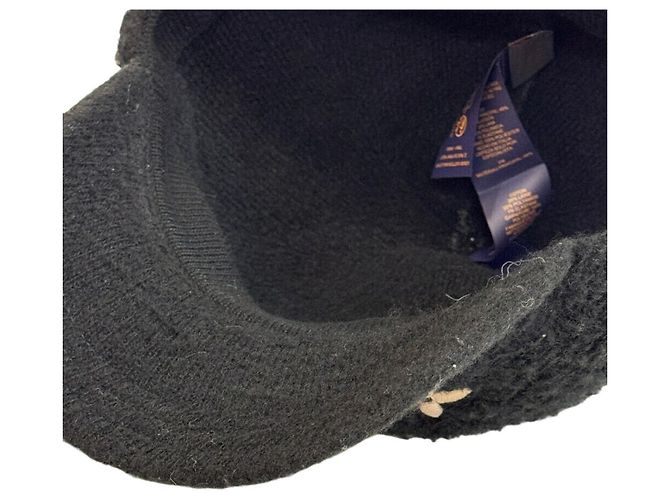 Cappello in pelliccia Louis Vuitton Woolgram Flight Mode Nero - vista 7