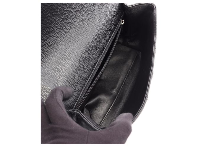 Borsa a mano Chanel Matelassé con manico superiore Nero - vista 3