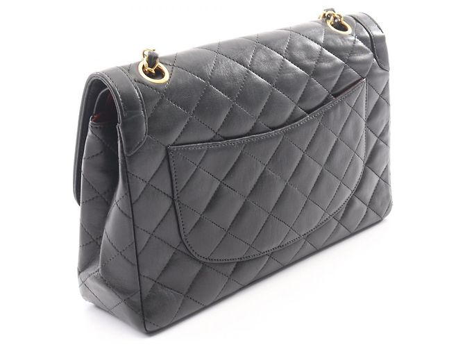 Borsa a tracolla Chanel Matelassé Paris Limited Edition Nero - vista 2