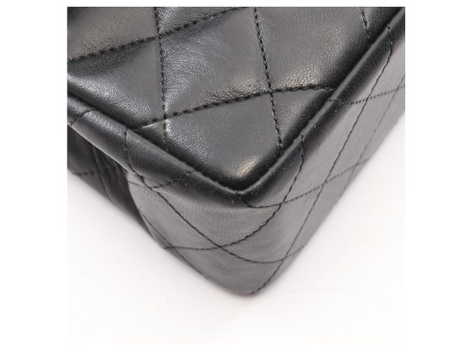 Borsa a tracolla Chanel Matelassé Paris Limited Edition Nero - vista 8