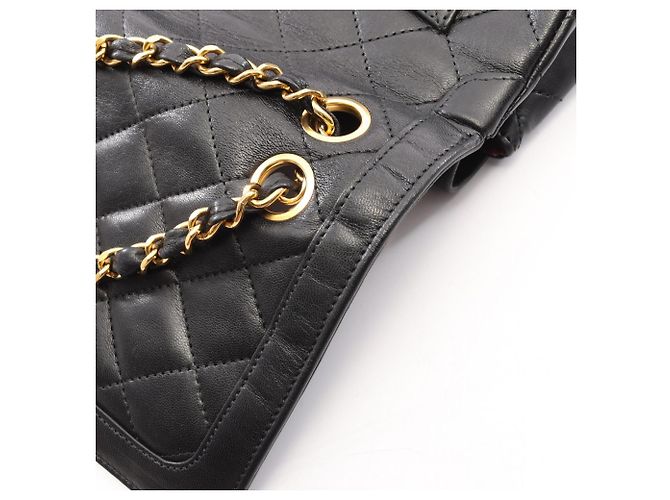 Borsa a tracolla Chanel Matelassé Paris Limited Edition Nero - vista 9