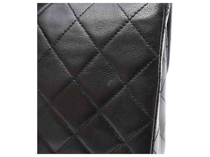 Borsa a tracolla Chanel Mini Matelassé 20 Nero - vista 11