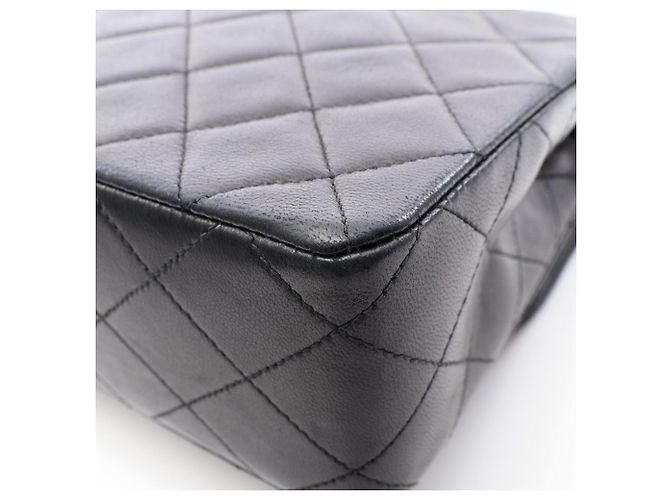 Borsa a tracolla Chanel Mini Matelassé 20 Nero - vista 6