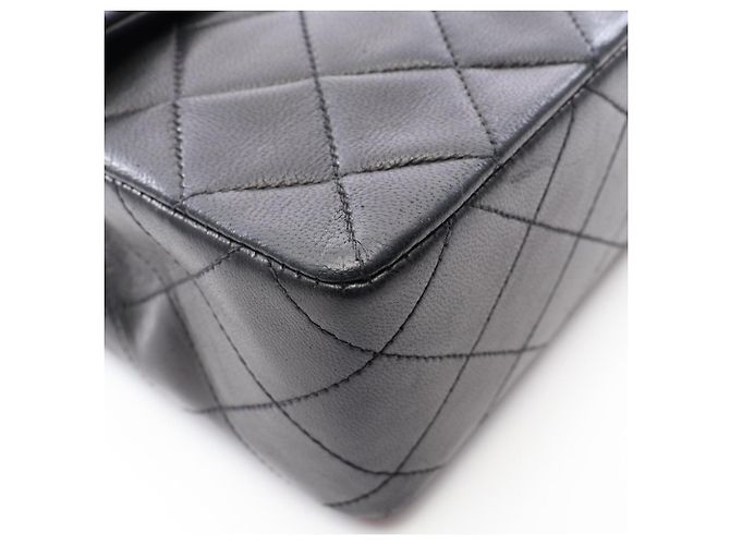 Borsa a tracolla Chanel Mini Matelassé 20 Nero - vista 9