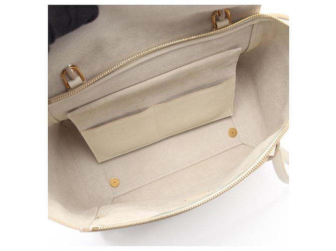 Céline Belt Bag Mini in pelle bianca Bianco - vista 3