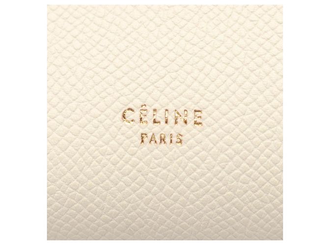 Céline Belt Bag Mini in pelle bianca Bianco - vista 4