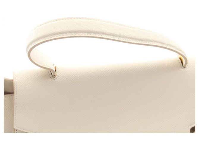 Céline Belt Bag Mini in pelle bianca Bianco - vista 6