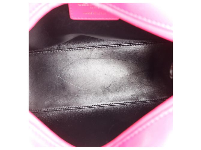 Borsa 2-Way LADY DIOR Cannage Christian Dior Nero Rosa Porpora - vista 5