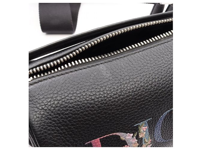 Christian Dior Dior Roller Bag Mini Borsa a mano 2-Way Nero Multicolore - vista 5